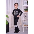 Костюм на девочку с пайетками