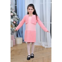 Нарядный костюм: платье с болеро