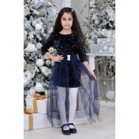 Блискуча сукня з паєтками