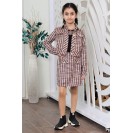 Костюм с жакетом и юбкой