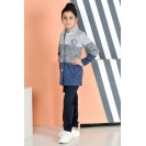 Кардиган трехцветный