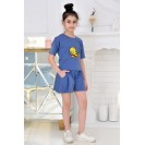 Костюм: футболка с шортами-юбкой