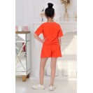 Костюм: футболка с шортами-юбкой