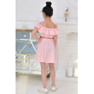 Летний комплект: топ с юбкой