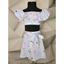 Комплект с топом и юбкой 