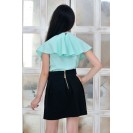 Блузка с воланами