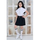 Блузка с воланами