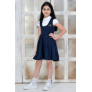 Сарафан с брошью