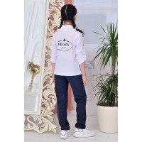 Блузка Prada/Balenciaga