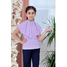 Блузка с воланами