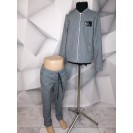 Теплий костюм клітинка