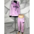 Велюровий легкий костюм