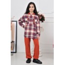 Стильний костюм клітинка