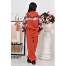 Стильний костюм клітинка