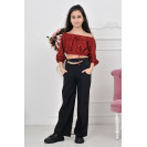 Топ з довгим рукавом