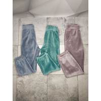 Велюрові теплі штани